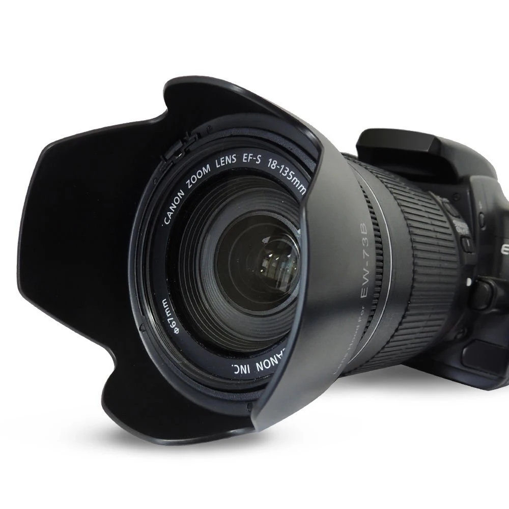 Бленда объектива для Canon 18-135 мм фотосессия f/3 5-5 6 IS 17-85 фотосессия/4 USM (для замены