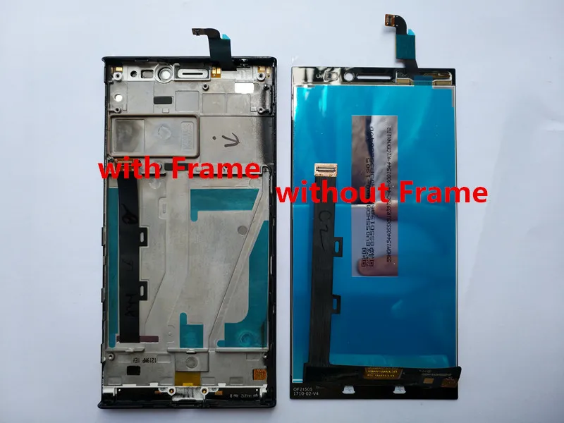 Для 5 &quotlenovo Vibe Z2 ЖК дисплей сенсорный экран в сборе с рамкой для lenovo K920 mini запасные