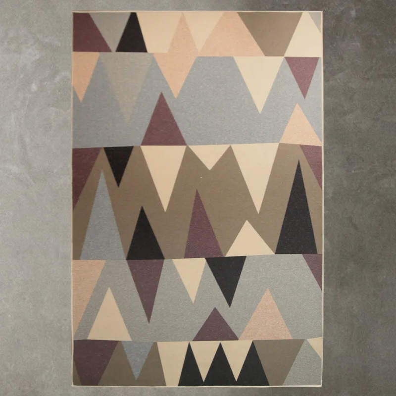 Ins Hot Fashion Carpets For Living Room Bedroom Kid Room Rugs Home Carpet Nordic Style Delicate Floor Mat Anti-Slip Area Rugs - Цвет: K