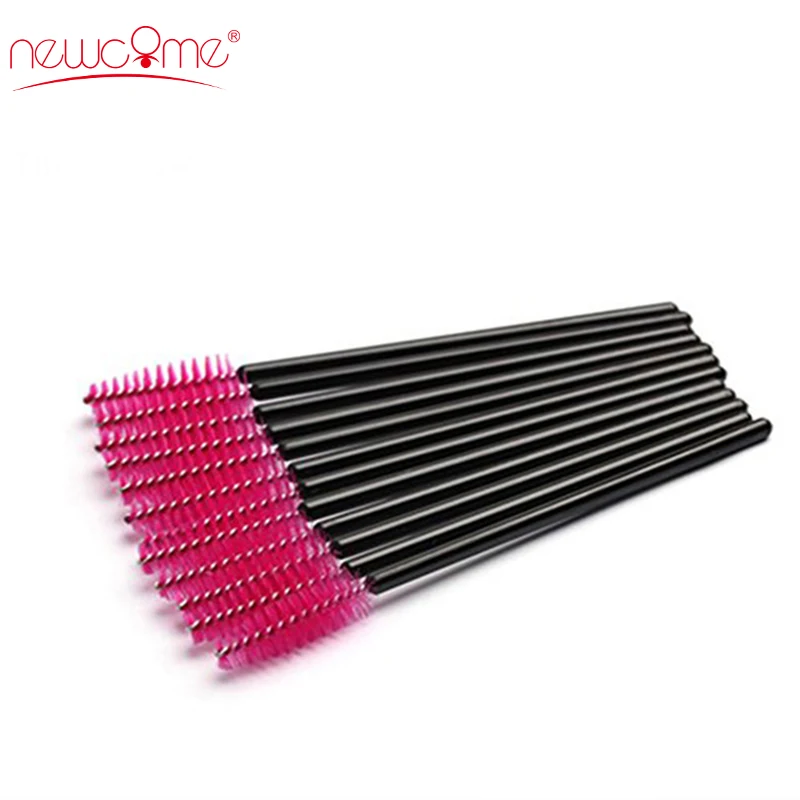 100 шт Одноразовые щеточки с тушью для ресниц Макияж аппликатор щетки палочка