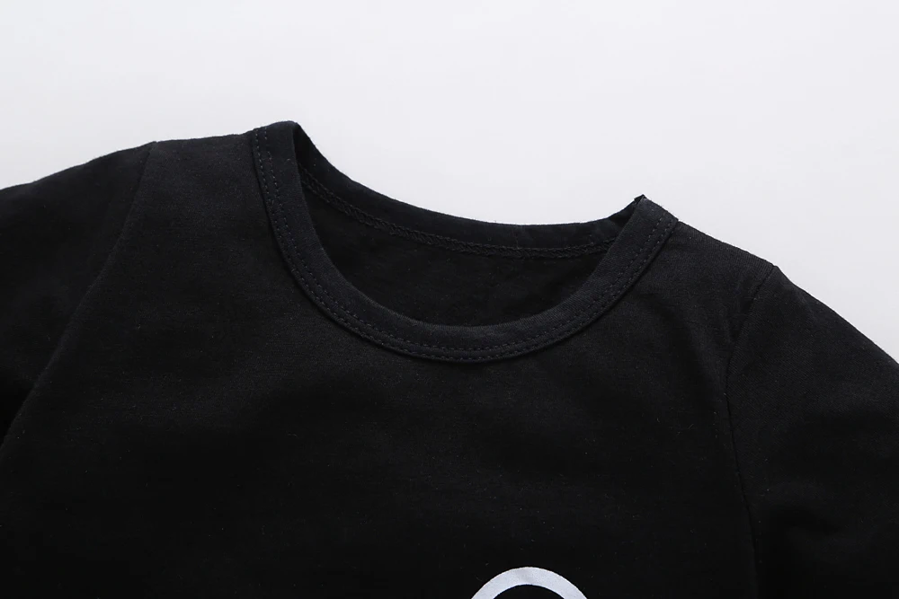 2019 г. Модная одежда для малышей крутые черные детские комбинезоны Одежда