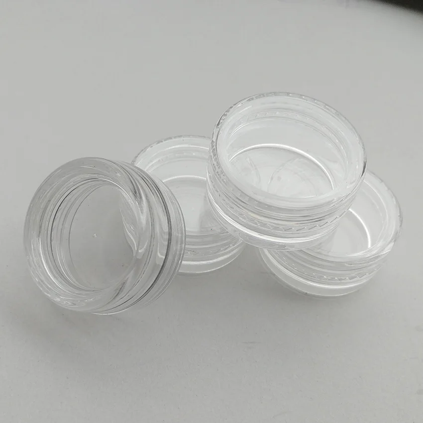 2 5g пластиковые контейнеры круглый кремовый/Ювелирные изделия/косметический