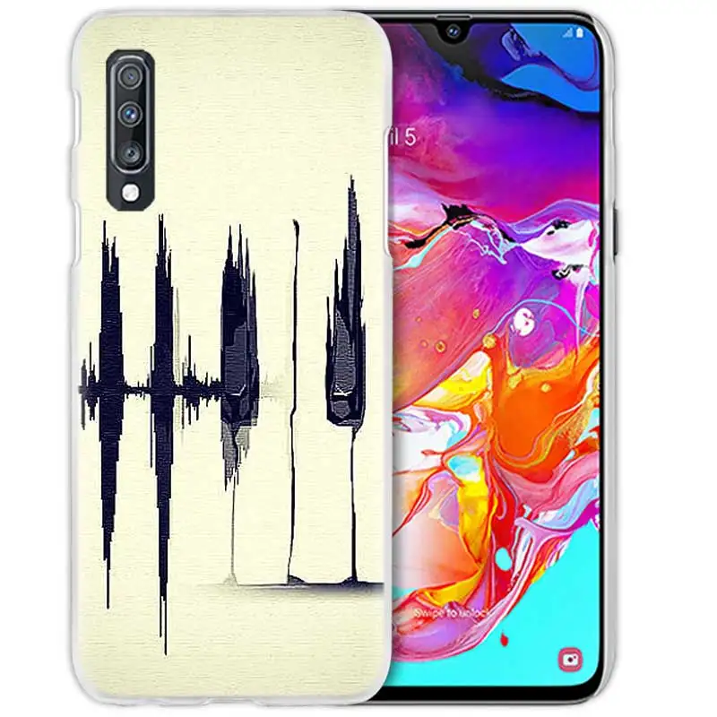 Чехол I Love Piano Music для samsung Galaxy A50 A70 A20e A40 A30 A20 A10 A8 A6 Plus A9 A7 жесткий прозрачный чехол для телефона из поликарбоната