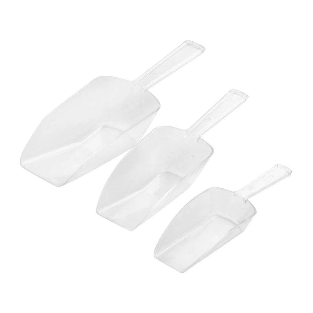 Пластиковые ложки 3 шт бар буфет Свадебный льда сахар сладкие конфеты пользу