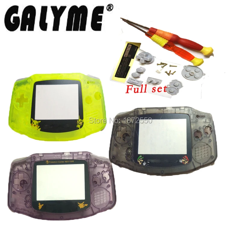 Galyme горячая Распродажа мульти Цвет выбрать замену Корпус для GameboyAdvanceGBA