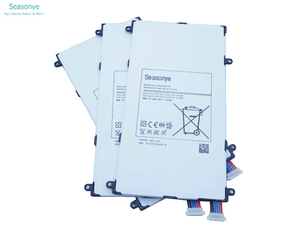 Seasonye 4800 мАч T4800E Tab запасная батарея для Samsung Galaxy Tablet Pro 8 4 дюймов &quotT320 T321 T325 SM T320 3