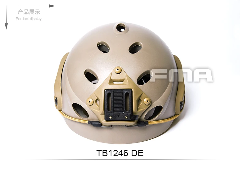 FMA спецназ Recon Тактический шлем Открытый CS Recon Тактический шлем BK/DE/FG TB1246