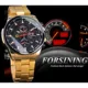 Forsining 2019 Classic Black Golden Clock Male Steampunk Sport Series Complete Calendar Men's Automatic Watches Top Brand Luxury Other Image
