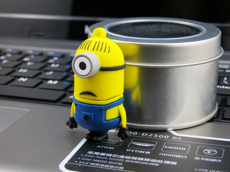 Флеш-накопитель USB, флеш-накопитель, устройство для хранения, Миньоны, Супермен, герой, флеш-накопитель, 128 ГБ, 64 ГБ, 32 ГБ, 16 ГБ, 8 ГБ, USB флеш-накопитель