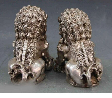 Медные латунные китайские ремесла Декор Азиатский китайский белый Медный