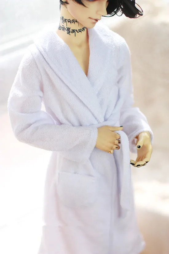 

1/4 1/3 BJD SD doll Pajamas bathrobe with belt classic for 1/4 1/3 BJD SD DD doll clothes doll accessories