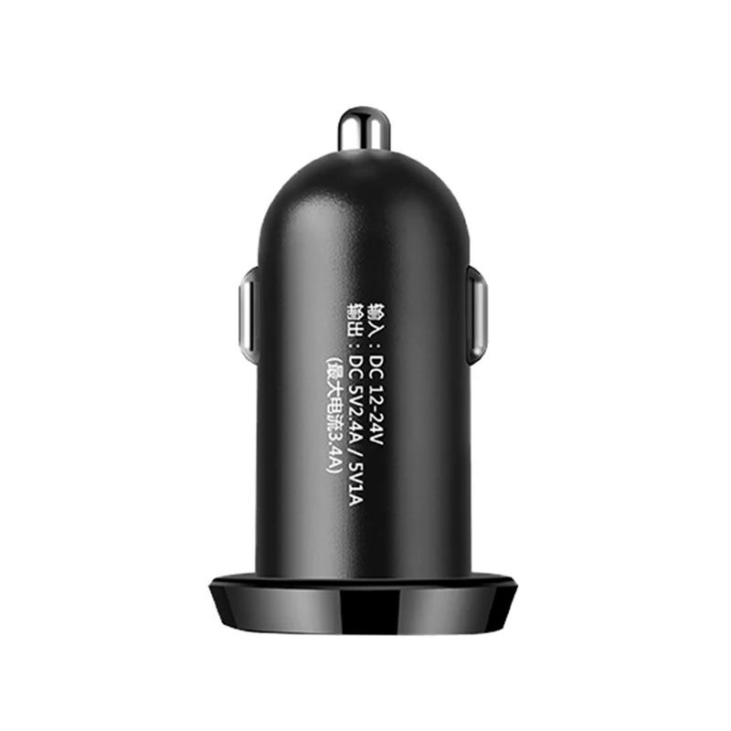 Автомобильное зарядное устройство YI Smart Dual-port с двумя выходами USB автомобильное