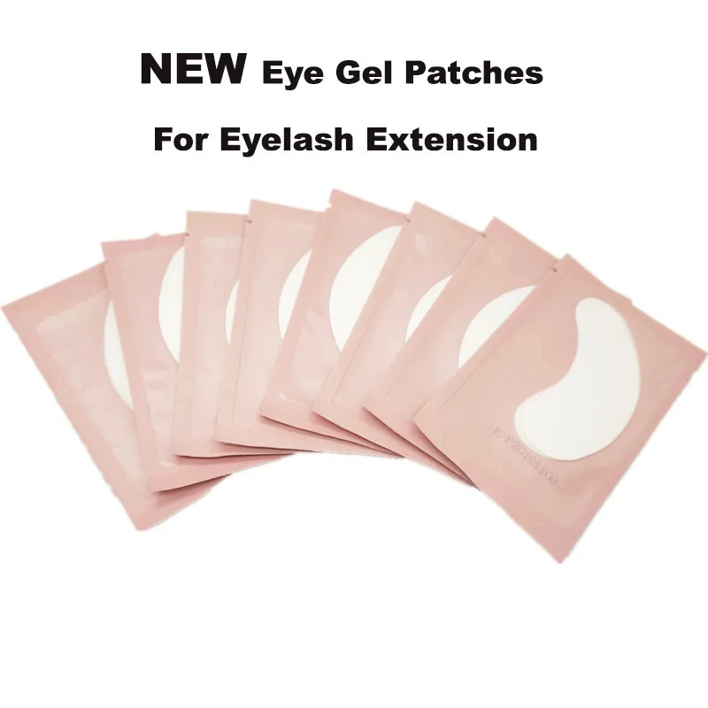 Новые без ворса глазные гель патчи для наращивания ресниц 50 пар Бесплатная