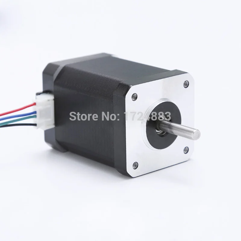 

42 Stepper Motor 2 PHASE 4-lead Nema17 step motor 42BYGH44 59.5MM 2.3A 0.89N.M LOW NOISE (4218HB4401) motor for CNC XYZ