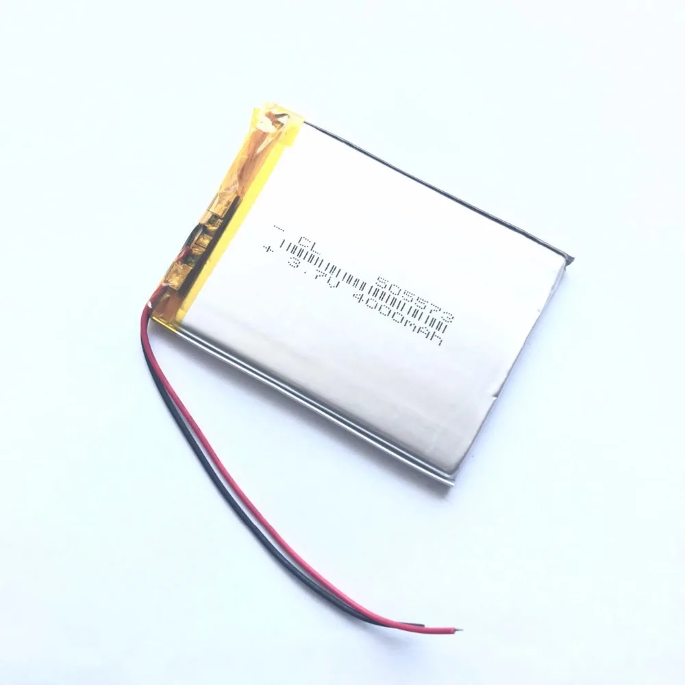3 7 V 4000mAh 505573 литий полимерный аккумулятор Li ion Lipo аккумуляторная батарея
