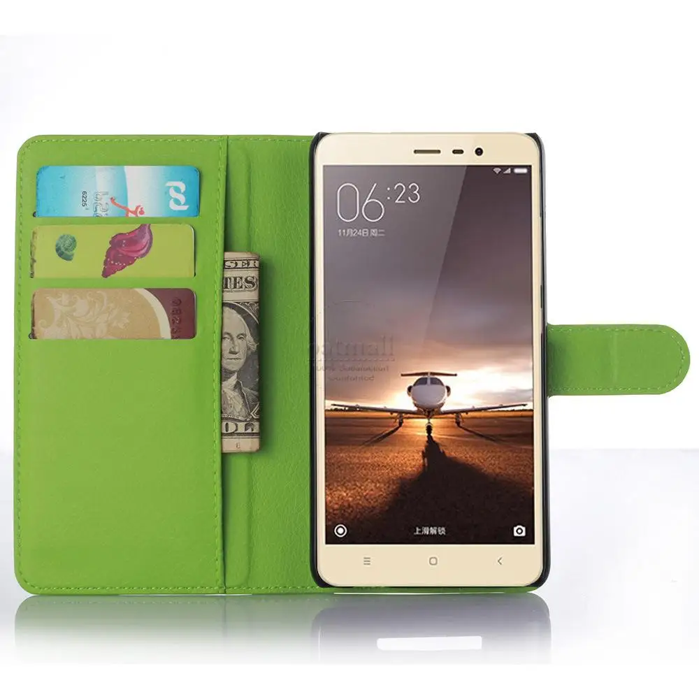 Роскошный чехол-книжка из искусственной кожи для Xiaomi Redmi Note 4 Pro, чехол-кошелек с подставкой, чехол для телефона mi Xao mi Red mi 4X Pro