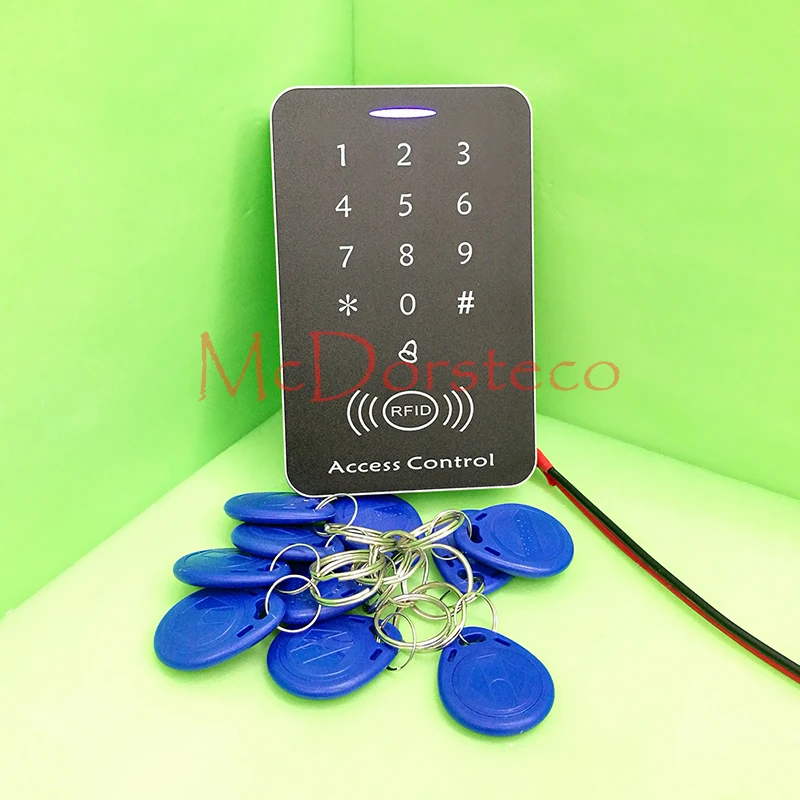 DIY Полный 125khz Rfid система контроля доступа комплект + NO или NC Электрический замок