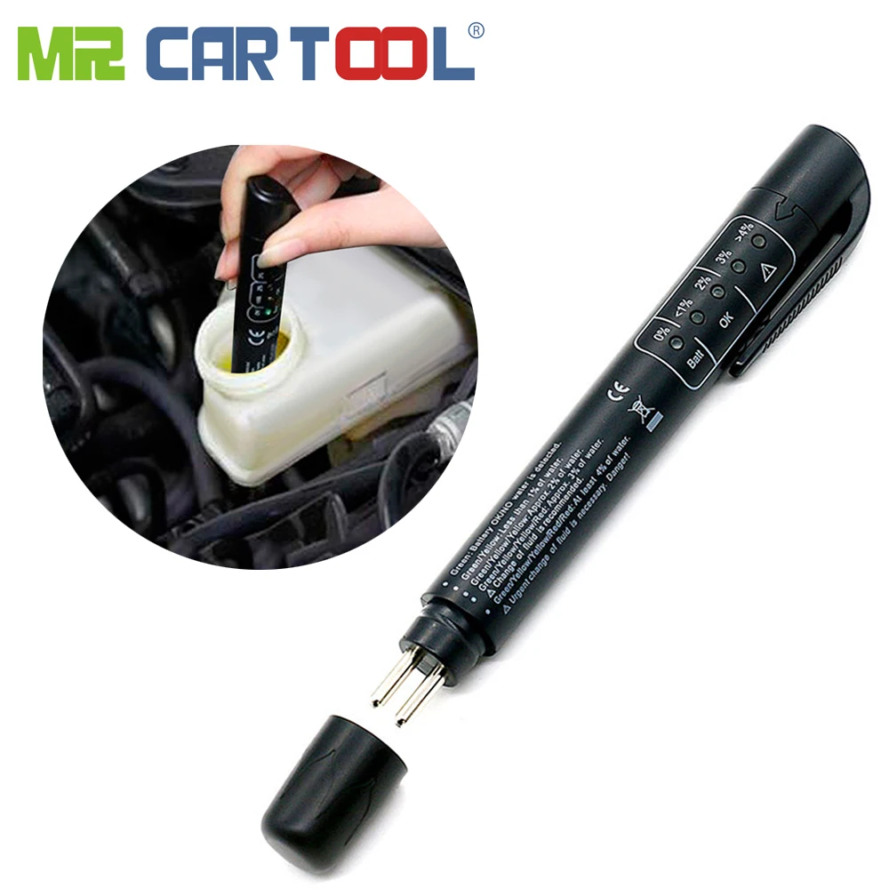 Mr Cartool автомобиля Тормозная жидкость жидкостный тестер тормозной жидкости