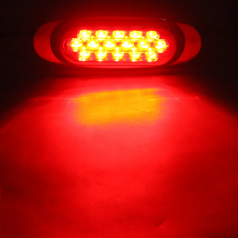 KEYECU 10x12 в 6 5 дюймов Янтарный/Красный/Прозрачный|diode led|diode redcab marker lights |