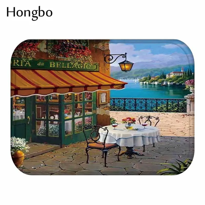 Hongbo нескользящий коврик для двери с масляной краской, коврик для коридора, коврик для входной двери, коврик для дома, для дома, для улицы, Декор - Цвет: 9