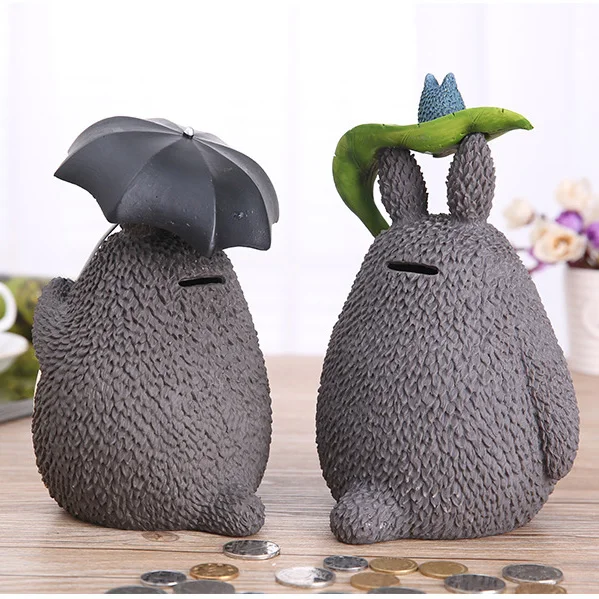 1 шт. мультфильм Хаяо Миядзаки Мой сосед Тоторо с зонтиком лист Кукла Смола