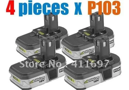 Ryobi 18 В батарея 1400 мАч один + литий ионный аккумулятор P103 для|battery powered wireless camera|battery