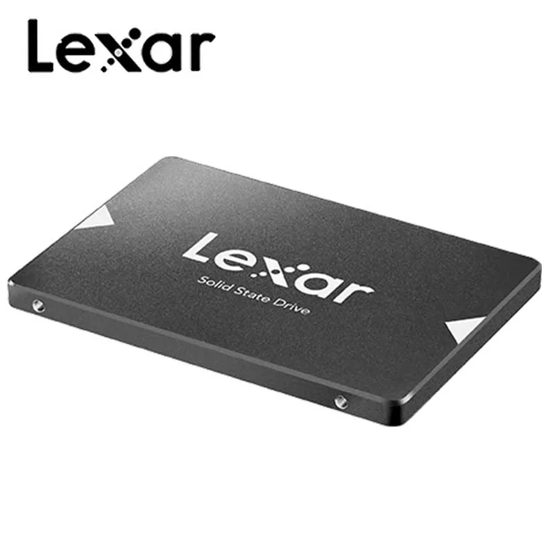 Lexar NS100 2," SATA III(6 ГБ/сек.) SSD 520 МБ/с. до 550 МБ/с. скорость чтения 128 ГБ 256 512 твердотельный накопитель