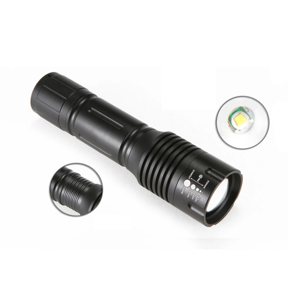Высокая яркость 3800 люмен CREE XM-L T6 светодио дный фонарик 5-режим Масштабируемые
