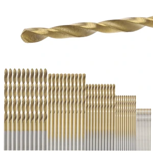 50 шт.компл. высокоскоростное металлическое сверло с титановым покрытием из стали и Set-Y6.301 для инструментов