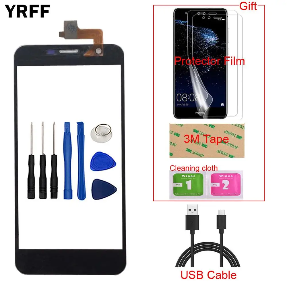 Мобильный сенсорный экран YRFF для BQ BQS-5505 BQS 5505 дигитайзер панель датчик переднее