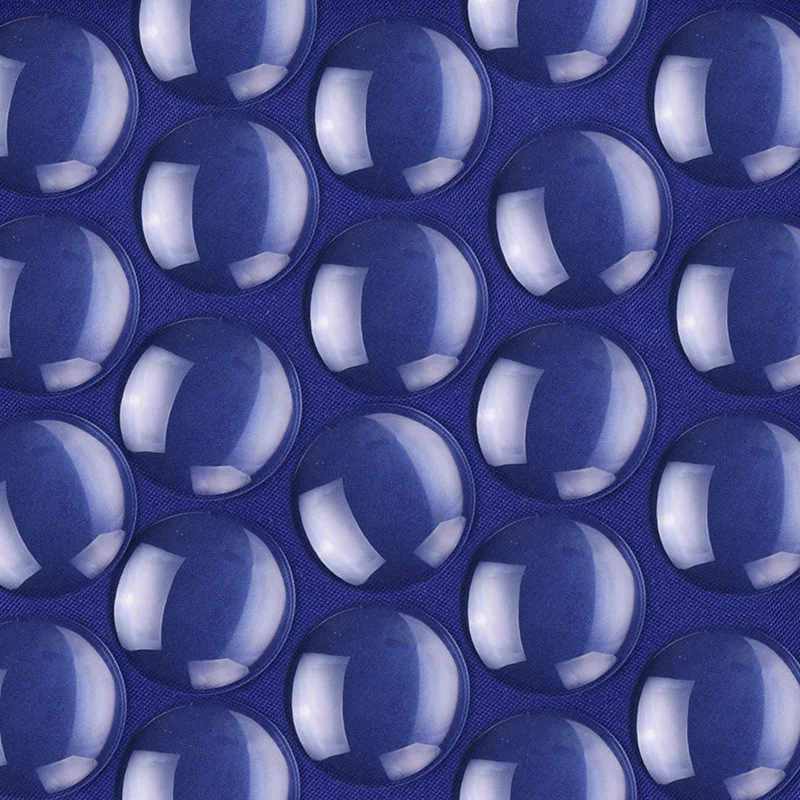 100 шт. в посылка 25 мм круглый плоский задний прозрачный стеклянный кабошон