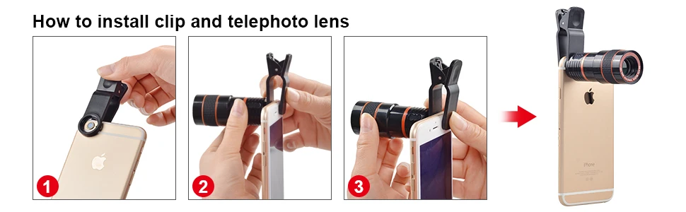 6в1 телефон Объективы для камеры комплект 12X телефото зум Lentes Широкоугольный макро объектив "рыбий глаз" для iPhone 7 8 Трипод для мобильного телефона зажимы