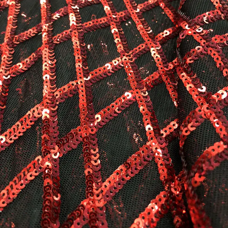 French lace high-quality African gauze fabric 2018 sequins Nigerian clothing | Дом и сад