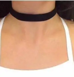 Новые модные украшения черная ткань кружево Татуировка колье цепочки и ожерелья