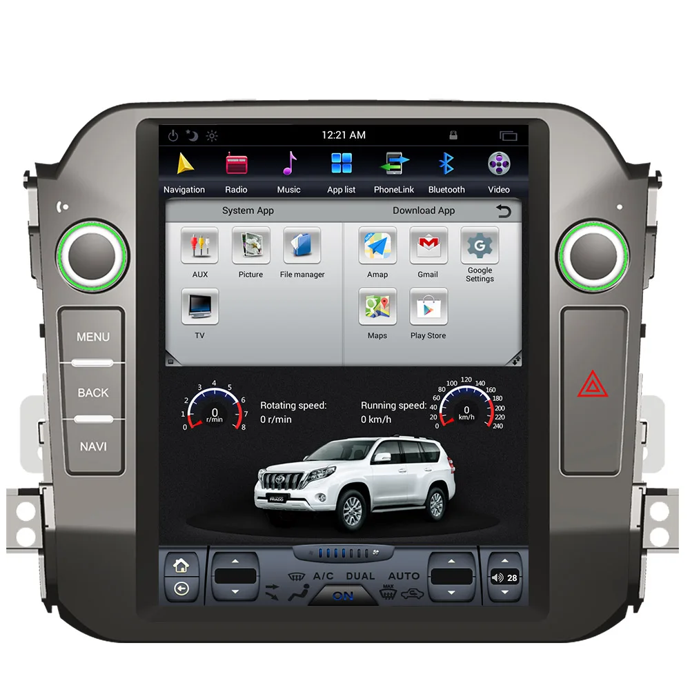 ZWNVA Тесла Стиль ips плюс Экран Android 7,1 автомобиль без DVD плеер gps навигации для Kia Sportage R 2010 2011 2012 2013