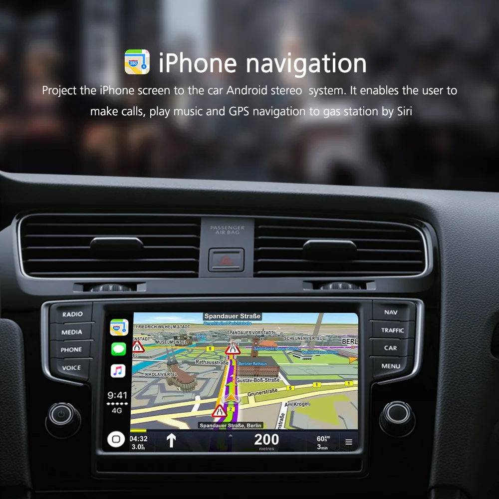 Автомобильный Android стерео умный помощник CarPlay модуль Dongle адаптер USB интерфейс для
