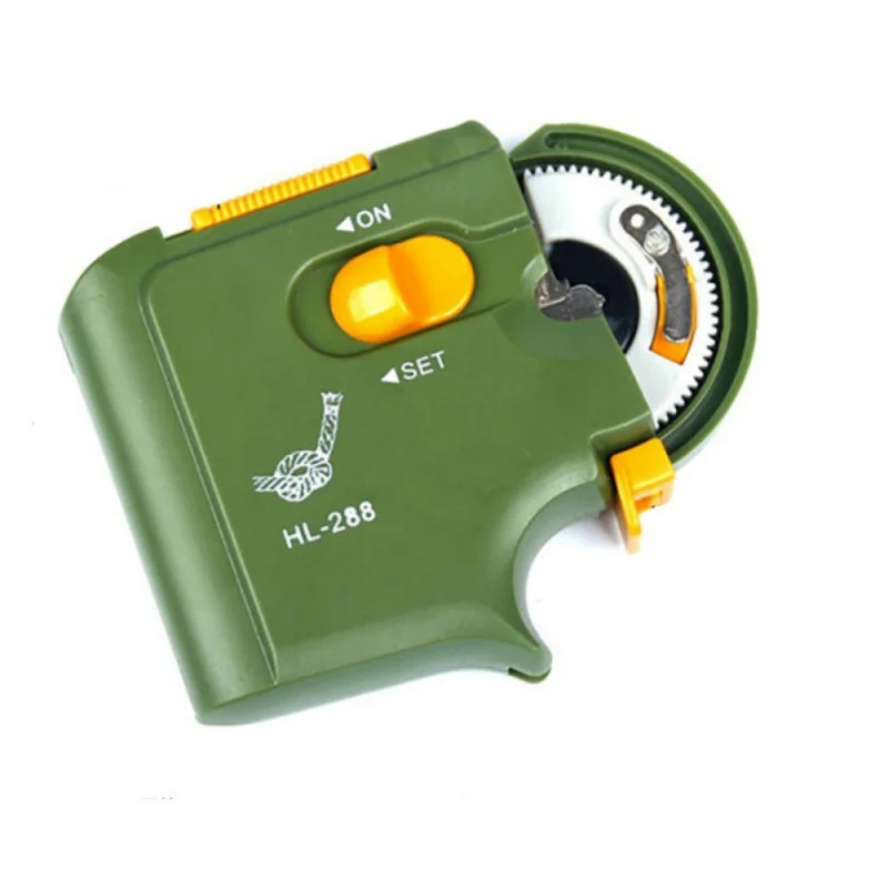 

New Portable Electric Automatic Fishing Hook Tier Machine Fishing Accessories Tie Fast Fishing Hooks Line Tying Device Equipment