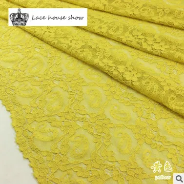 Бесплатная доставка Высококачественная нейлоновая эластичная кружевная ткань