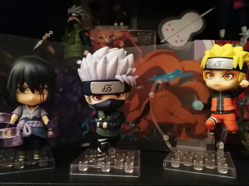 Nendoroid Наруто сурпуден Узумаки 682 Саскэ Утиха 707 Учиха Итачи 820 Какаши Хатаке 724 ПВХ