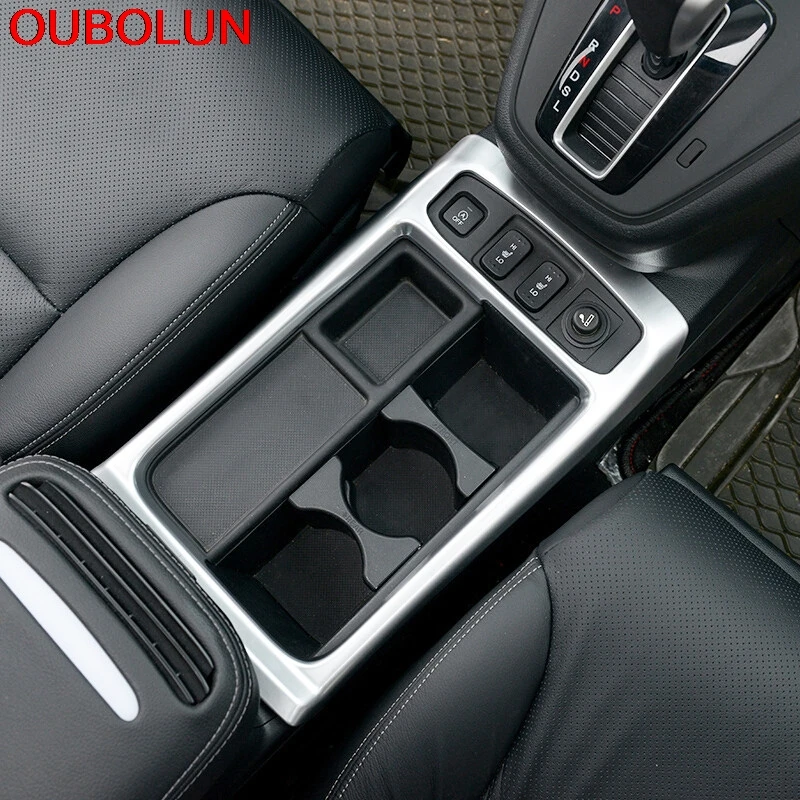 1 шт. для Honda CRV CR-V 2012 2013 2014 2015 ABS Хром Передняя консоль Middel держатель стакана воды