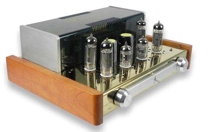 YAQIN MC-84L 6P14 12AX7 усилитель клапанной трубки класса A hifi выход для наушников 110~ 240 В