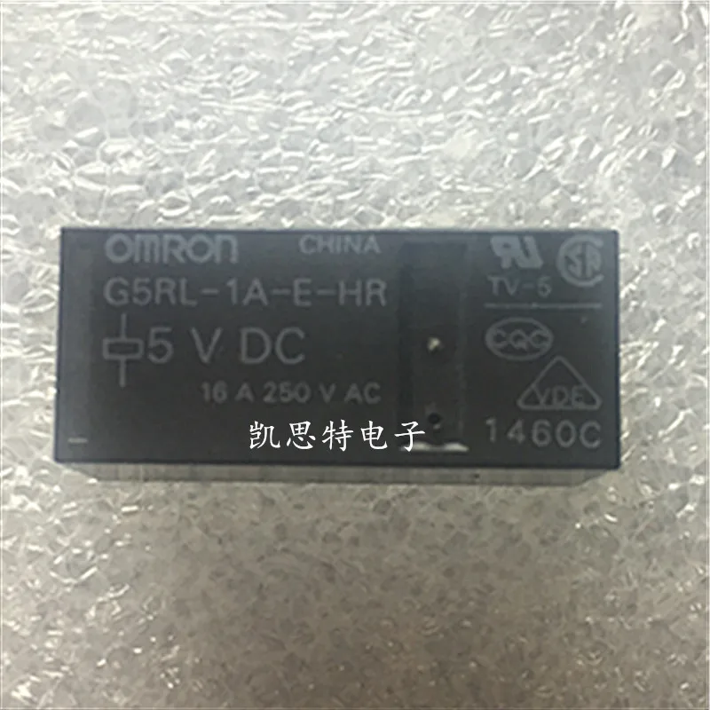 2 шт./лот реле G5RL-1A-E-HR-5VDC 12VDC 24VDC 6PIN 16A | Строительство и ремонт