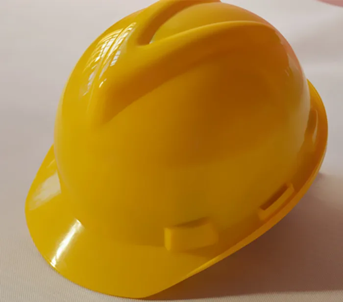 yellow Хорошее качество casco de seguridad V стиль застекленная сталь Строительная площадка защитный шлем Рабочая площадка защитный шлем - Цвет: yellow