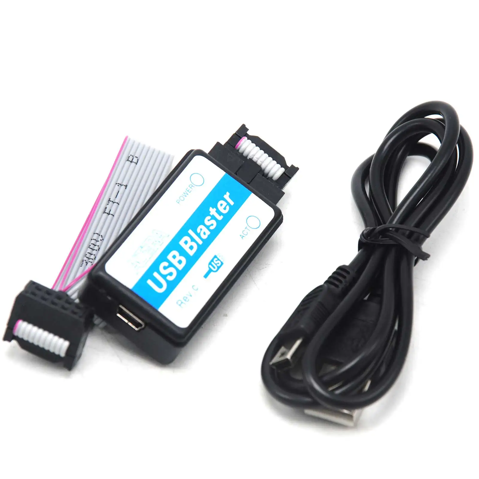 2 шт ALTERA USB Blaster ByteBlaster II CPLD FPGA кабель для загрузки JTAG цепь отладчик | Электроника