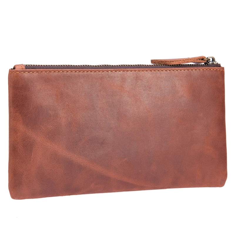 Хит продаж мужские кошельки модные из натуральной кожи зажимы для денег тонкий