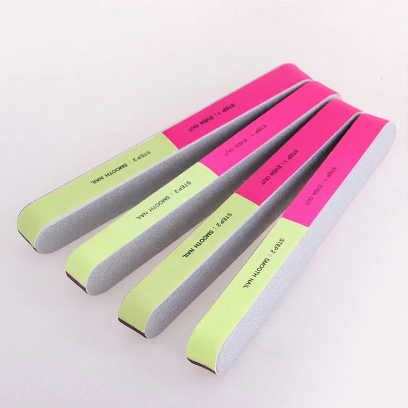 2 шт. полировальные пилки для ногтей профессиональные буферные косметические