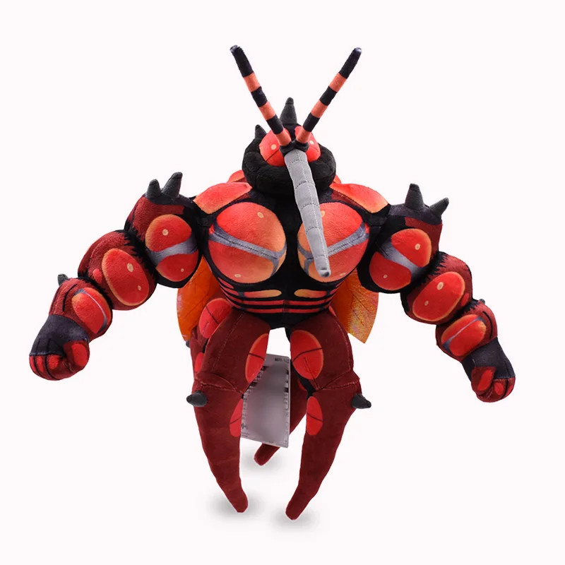 Аниме Greninja Magnezone Zeraora Gliscor pikqchu Poipole Guzzlord Buzzwole Genesect Peluche плюшевые мягкие игрушки Рождественский подарок - Цвет: Buzzwole