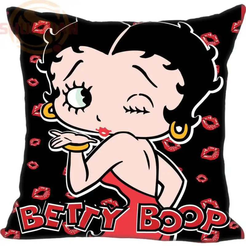 Новинка Betty Boop декоративная Свадебные наволочки индивидуальный подарок для наволочки 35X35 см, 40X40 см(с одной стороны