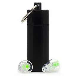 Green Силиконовые наушники для ушей, звукоизоляционные для сна, высококачественные Многоразовые наушники с шумоподавлением, наушники для мотоциклетной съемки - Цвет: Green