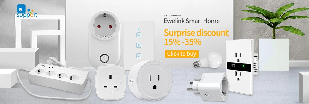 Умная розетка Timethinker Ewelink, wi-fi переключатель, европейская вилка, приложение, голосовой беспроводной пульт дистанционного управления для IFTTT Alexa Google Home Automation
